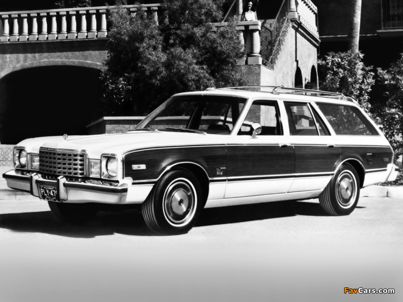Images of Plymouth Volare Station Wagon (HL 45) 1976–80 (800 x 600)