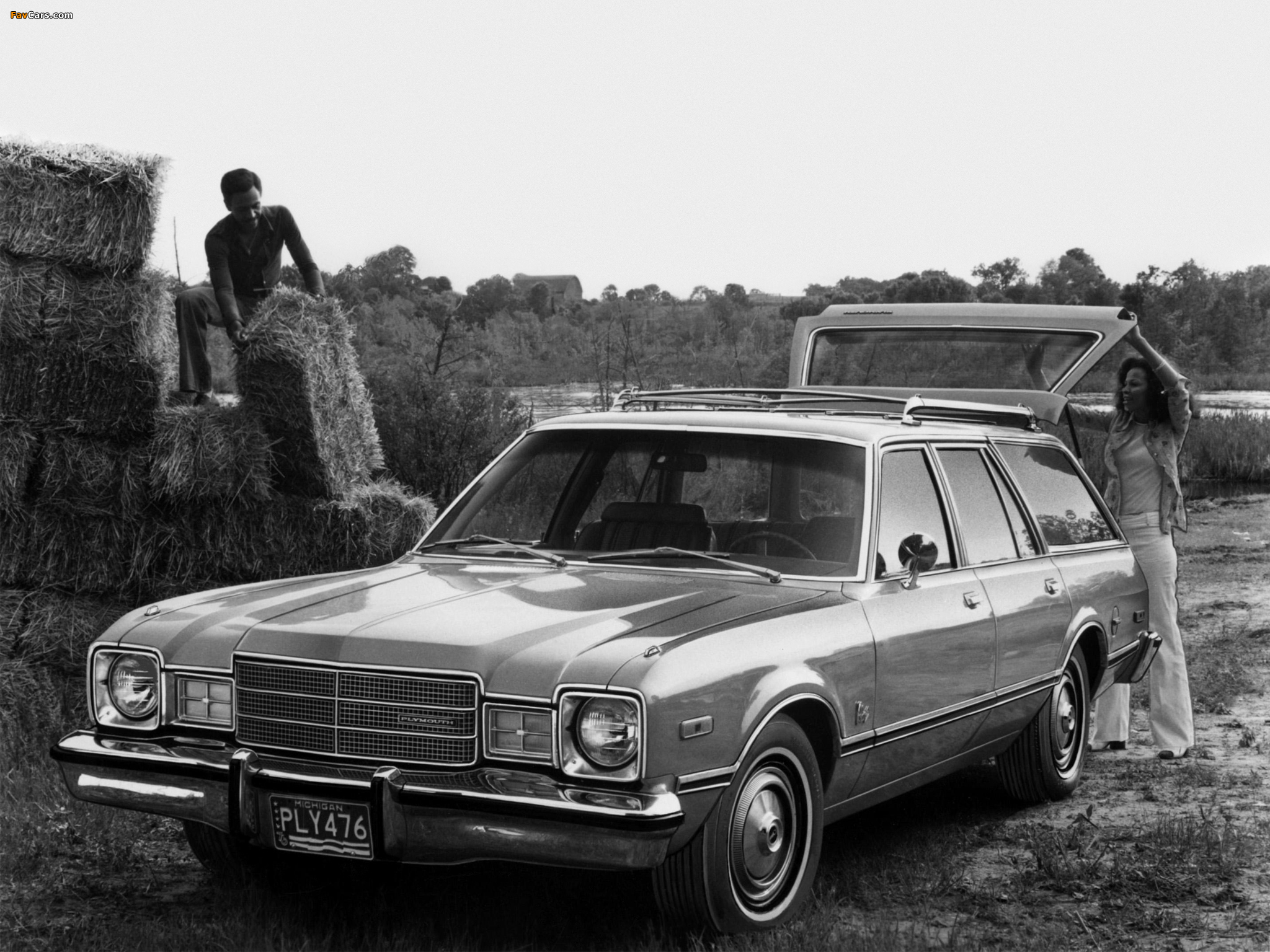 Images of Plymouth Volare Station Wagon (HL45) 1976–77 (2048 x 1536)