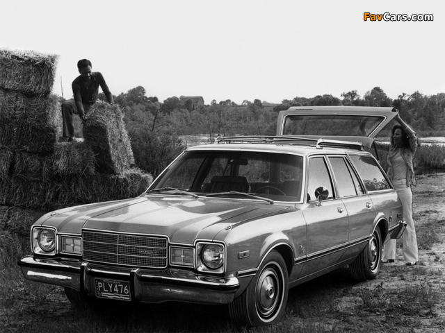 Images of Plymouth Volare Station Wagon (HL45) 1976–77 (640 x 480)