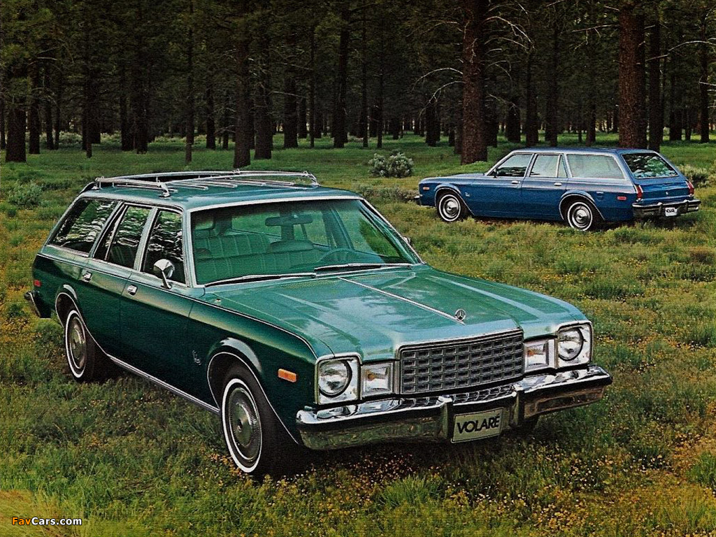 Photos of Plymouth Volare Station Wagon (HL45) 1977–79 (1024 x 768)