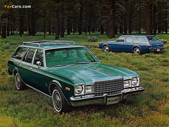 Photos of Plymouth Volare Station Wagon (HL45) 1977–79 (640 x 480)
