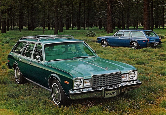 Photos of Plymouth Volare Station Wagon (HL45) 1977–79