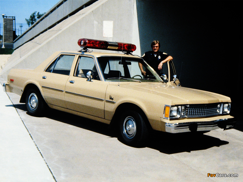 Photos of Plymouth Volare Police 1980 (800 x 600)