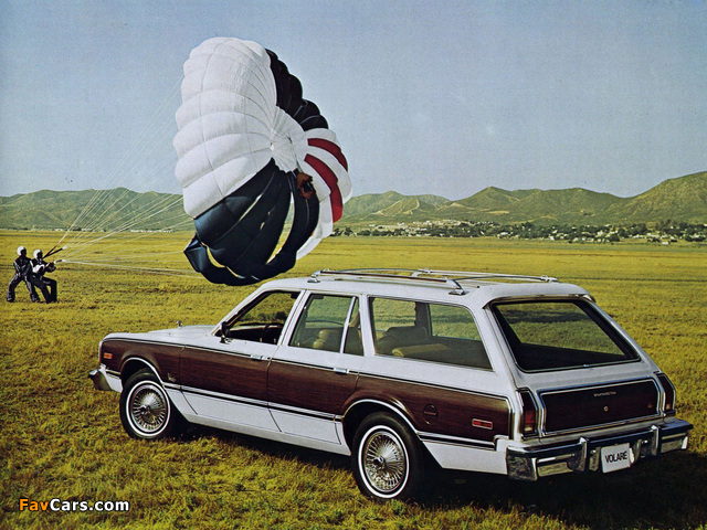 Pictures of Plymouth Volare Station Wagon (HL 45) 1976–80 (640 x 480)
