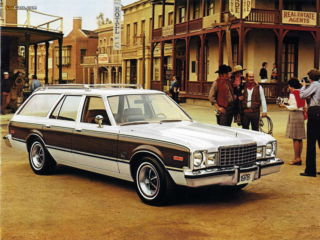 Plymouth Volare Station Wagon (HL 45) 1976–80 photos (1024 x 768)