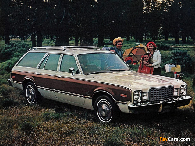 Plymouth Volare Station Wagon (HL 45) 1976–80 wallpapers (640 x 480)