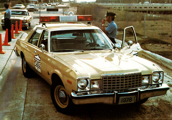Plymouth Volare Police 1978 images
