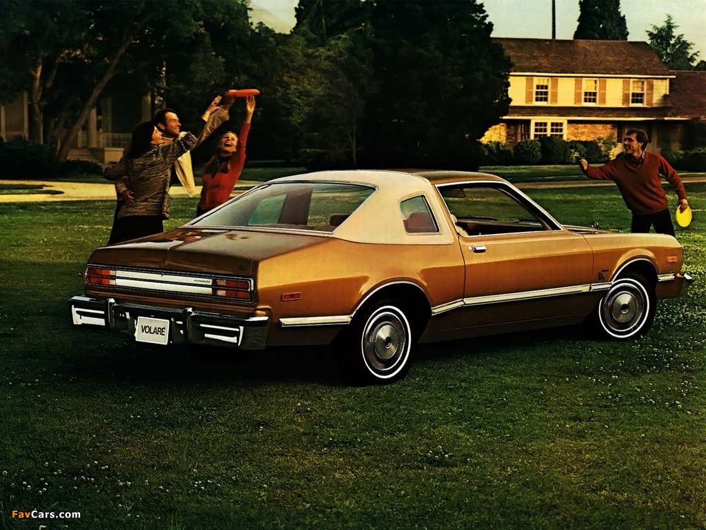 Plymouth Volare Premier 2-door Coupe 1977 wallpapers (1024 x 768)