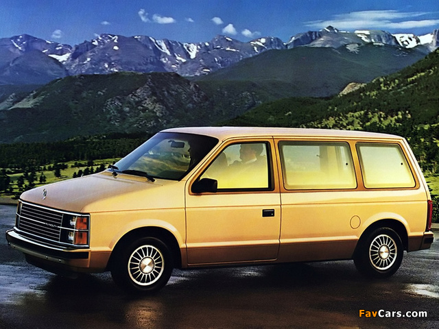 Plymouth Voyager 1984–87 images (640 x 480)