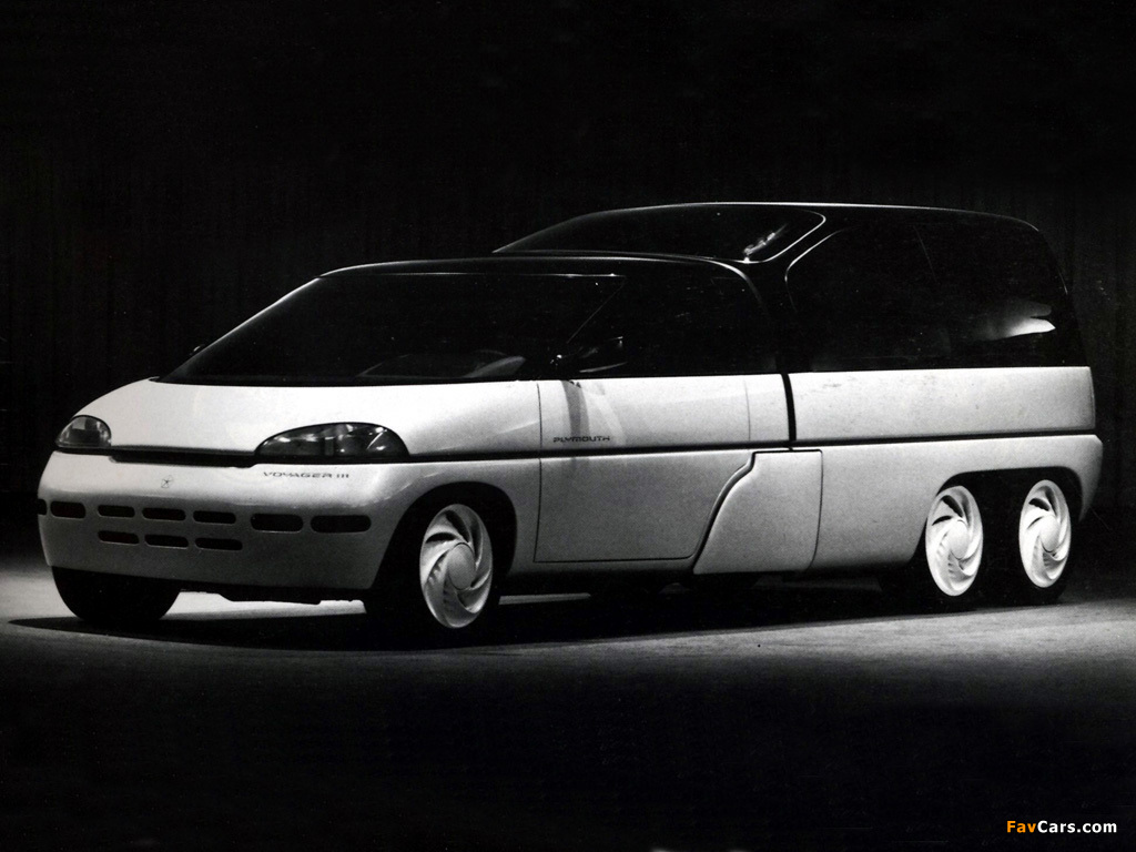 Plymouth Voyager III Concept 1989 images (1024 x 768)