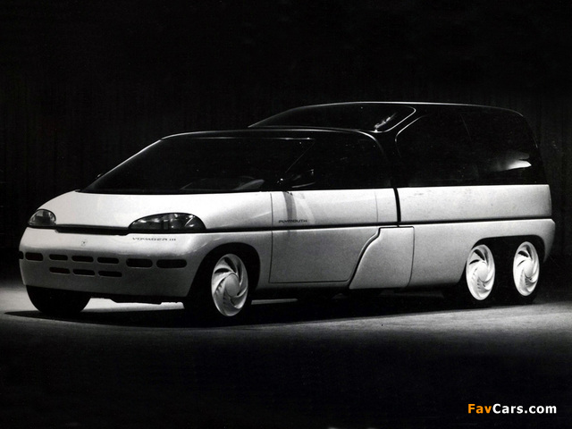 Plymouth Voyager III Concept 1989 images (640 x 480)