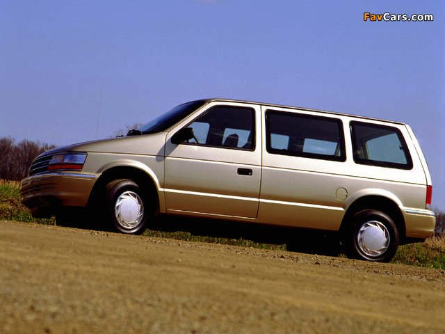 Plymouth Voyager 1991–95 images (640 x 480)