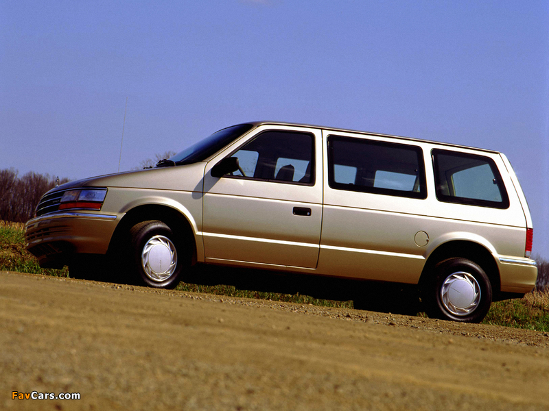 Plymouth Voyager 1991–95 images (800 x 600)