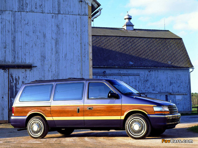Plymouth Grand Voyager 1991–96 wallpapers (640 x 480)