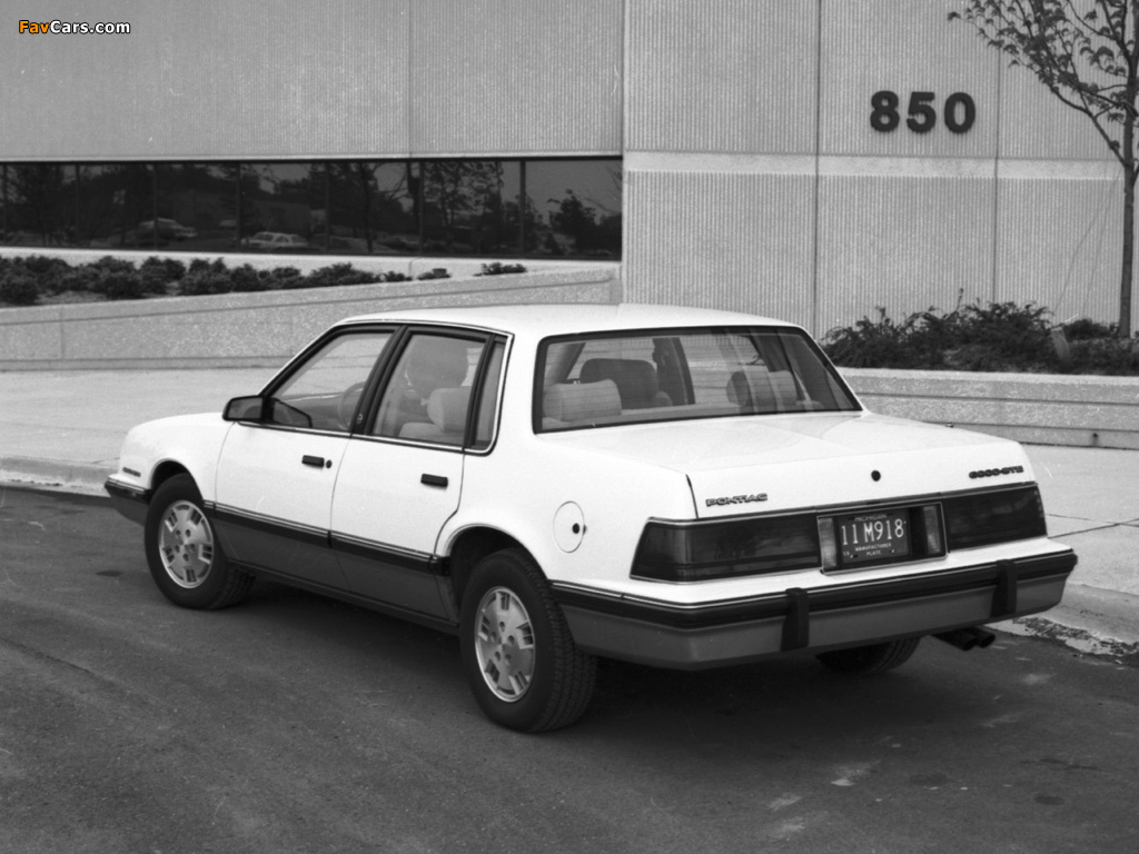 Pontiac 6000 STE 1983–87 images (1024 x 768)