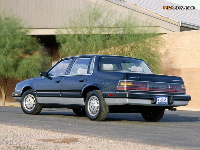 Pontiac 6000 STE 1983–87 photos (640 x 480)