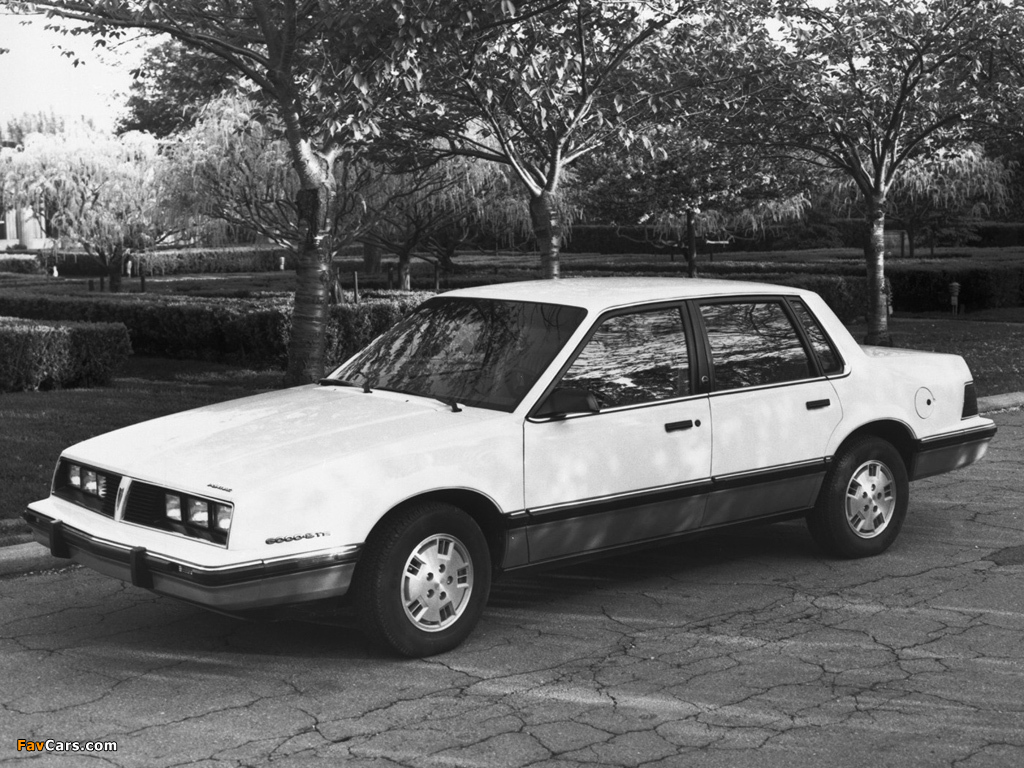 Pontiac 6000 STE 1983–87 pictures (1024 x 768)