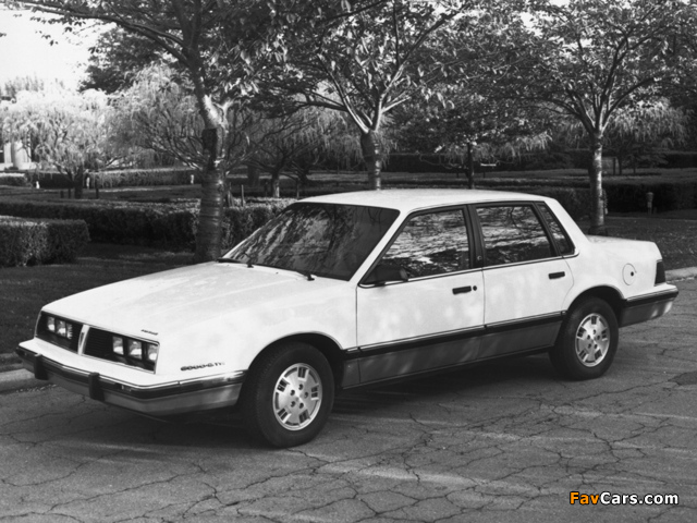 Pontiac 6000 STE 1983–87 pictures (640 x 480)