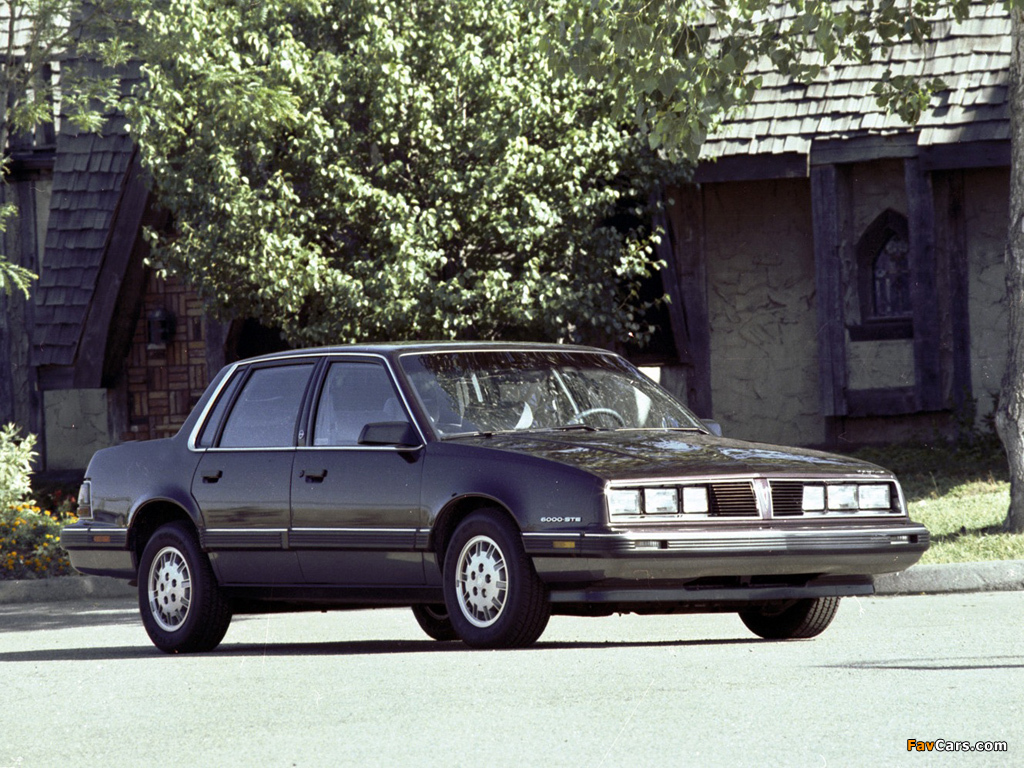 Pontiac 6000 STE 1983–87 wallpapers (1024 x 768)