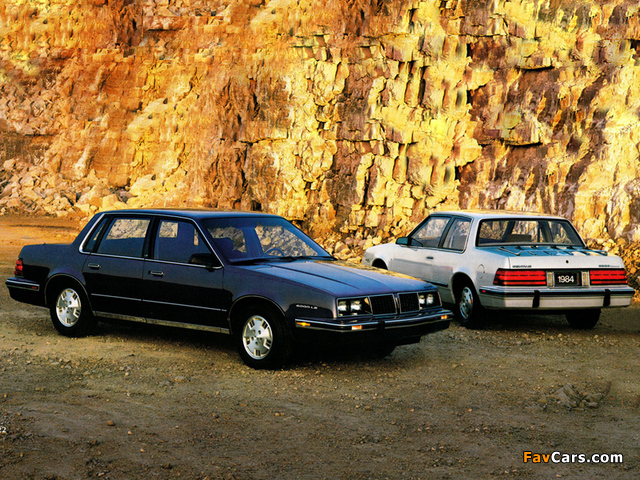 Pontiac 6000 STE 1983–87 wallpapers (640 x 480)