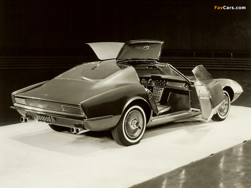 Photos of Pontiac Banshee Concept Car 1966 (800 x 600)