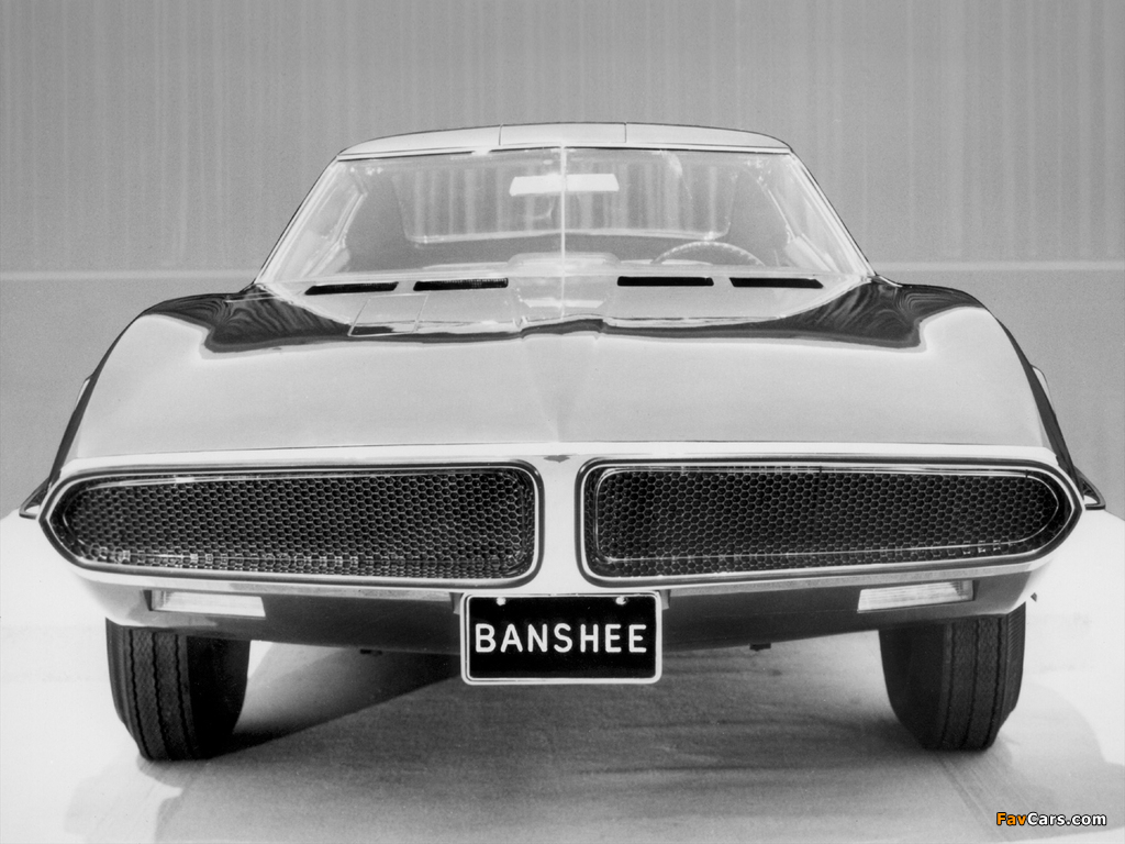 Pictures of Pontiac Banshee XP-798 Concept Car 1966 (1024 x 768)