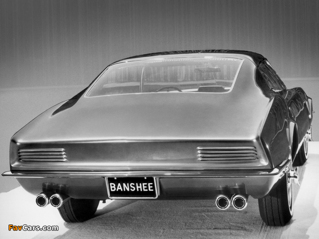 Pontiac Banshee XP-798 Concept Car 1966 images (640 x 480)
