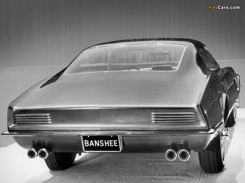 Pontiac Banshee XP-798 Concept Car 1966 images (800 x 600)