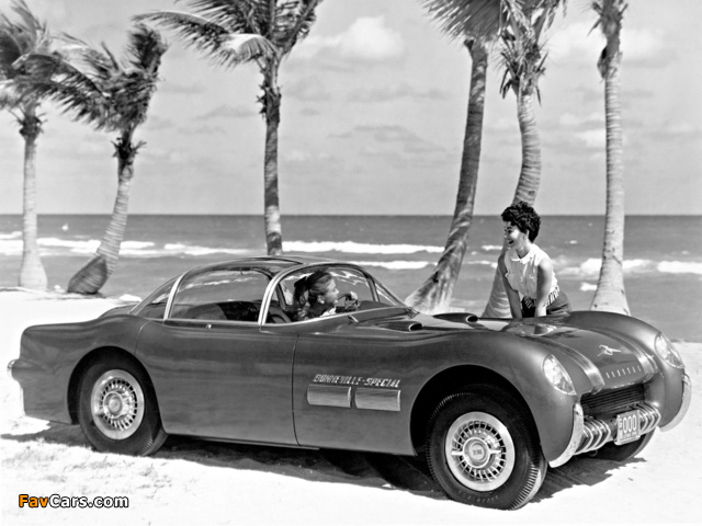 Images of Pontiac Bonneville Special Concept Car 1954 (640 x 480)