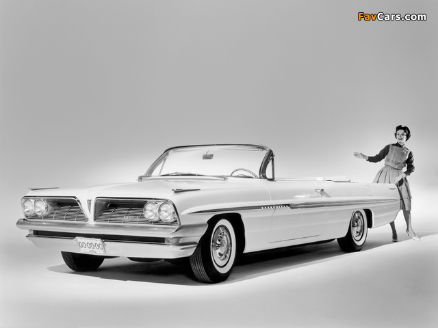 Images of Pontiac Bonneville Convertible (2867) 1961 (640 x 480)
