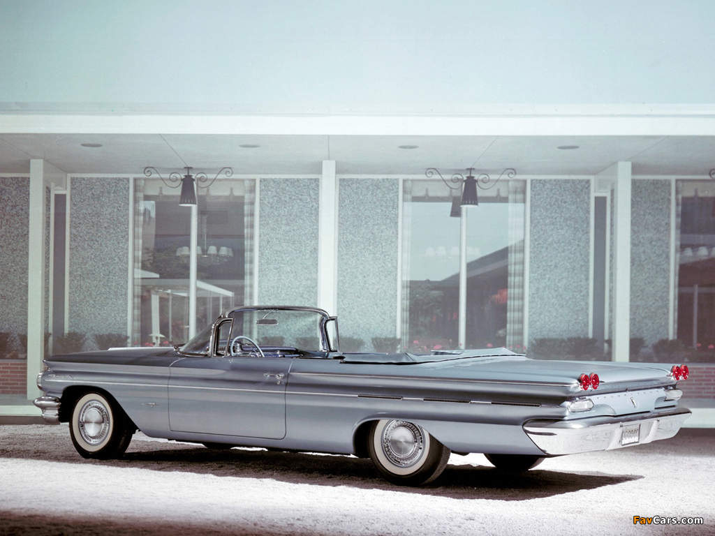 Photos of Pontiac Bonneville Convertible 1960 (1024 x 768)