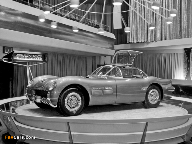 Pictures of Pontiac Bonneville Special Concept Car 1954 (640 x 480)