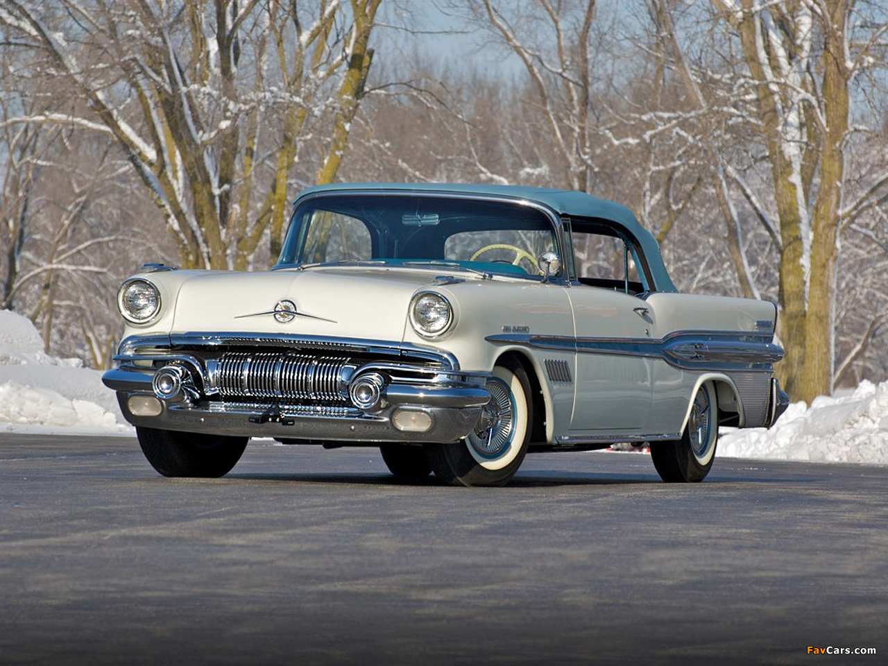 Pictures of Pontiac Bonneville Convertible 1957 (1280 x 960)