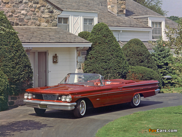 Pictures of Pontiac Bonneville Convertible 1960 (640 x 480)