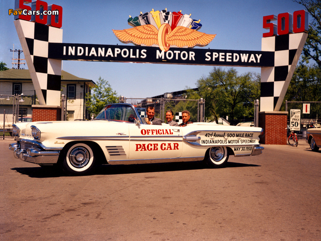 Pontiac Bonneville Convertible Indy 500 Pace Car 1958 photos (640 x 480)