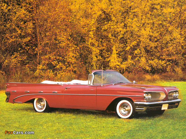 Pontiac Bonneville Convertible 1959 photos (640 x 480)