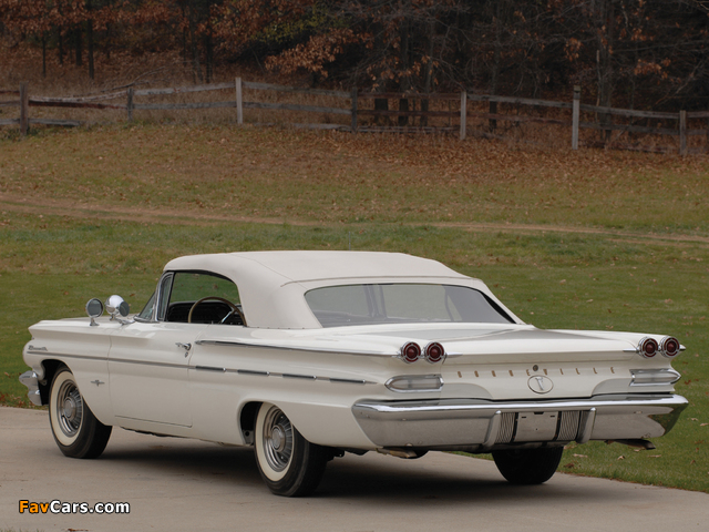 Pontiac Bonneville Convertible 1960 photos (640 x 480)