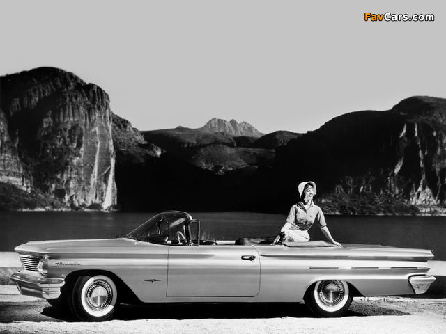 Pontiac Bonneville Convertible 1960 wallpapers (640 x 480)