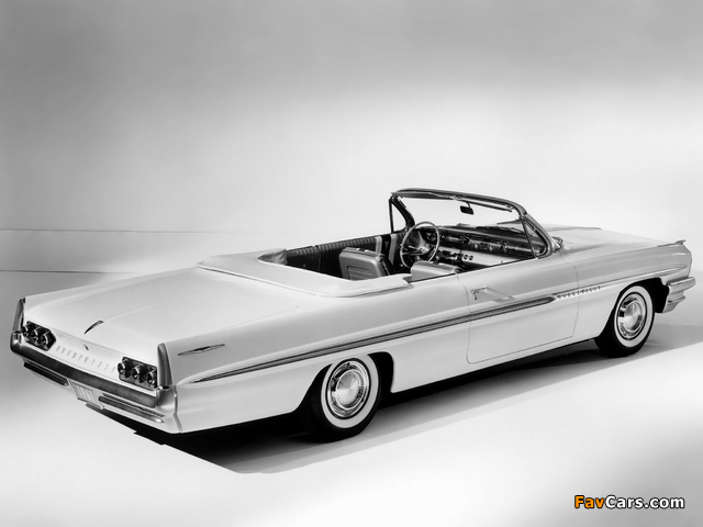 Pontiac Bonneville Convertible (2867) 1961 pictures (640 x 480)