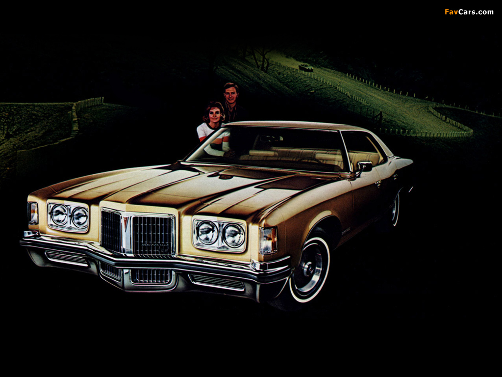 Pontiac Bonneville Hardtop Sedan (N39) 1972 wallpapers (1024 x 768)
