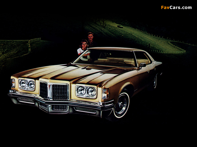Pontiac Bonneville Hardtop Sedan (N39) 1972 wallpapers (640 x 480)