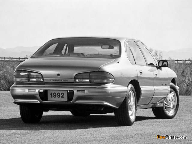 Pontiac Bonneville SE 1992–95 photos (640 x 480)