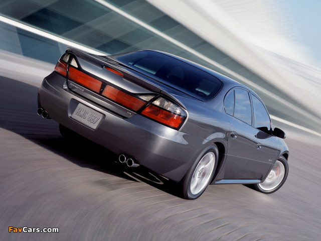 Pontiac Bonneville GXP 2004–05 photos (640 x 480)