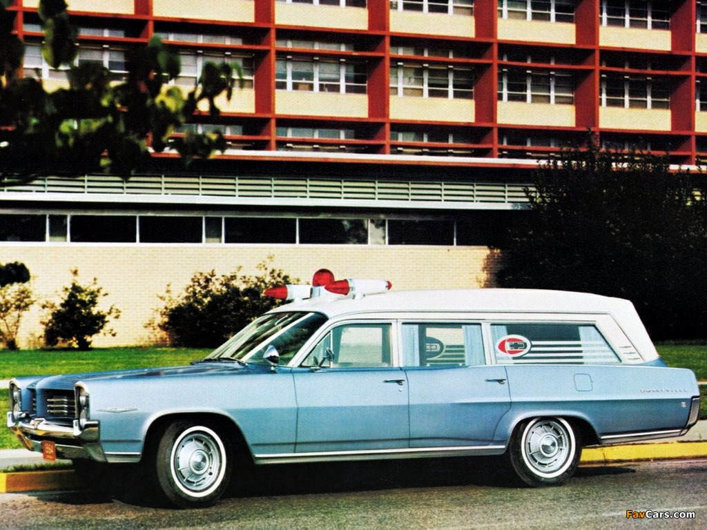 Pontiac Bonneville Consort Ambulance by Superior 1964 wallpapers (1024 x 768)