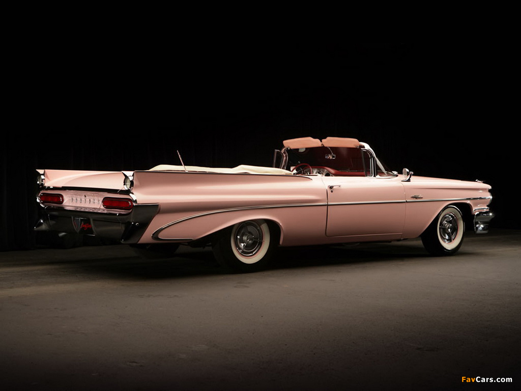 Photos of Pontiac Catalina Convertible Pink Lady by Harly Earl 1959 (1024 x 768)