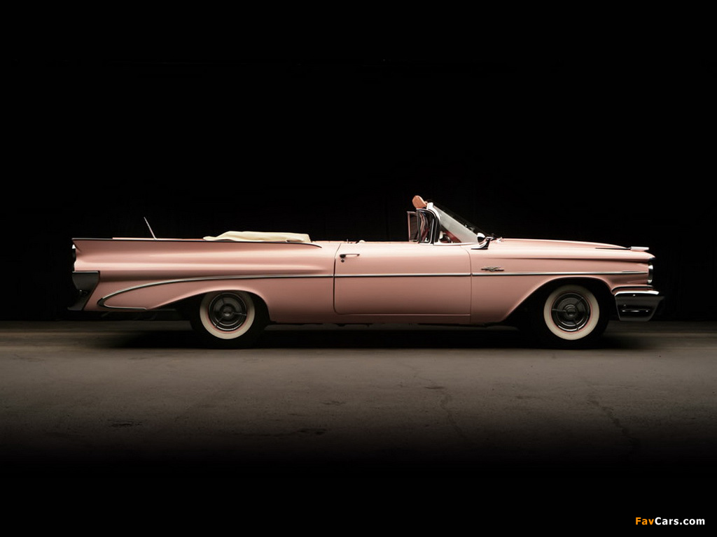 Pontiac Catalina Convertible Pink Lady by Harly Earl 1959 images (1024 x 768)