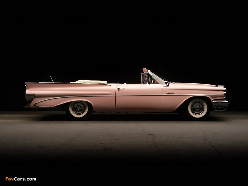 Pontiac Catalina Convertible Pink Lady by Harly Earl 1959 images (800 x 600)