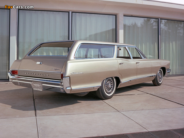 Pontiac Bonneville-Catalina Safari Station Wagon Prototype 1965 images (640 x 480)