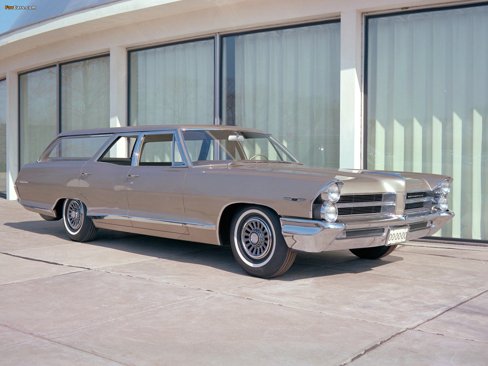 Pontiac Bonneville-Catalina Safari Station Wagon Prototype 1965 photos (1600 x 1200)