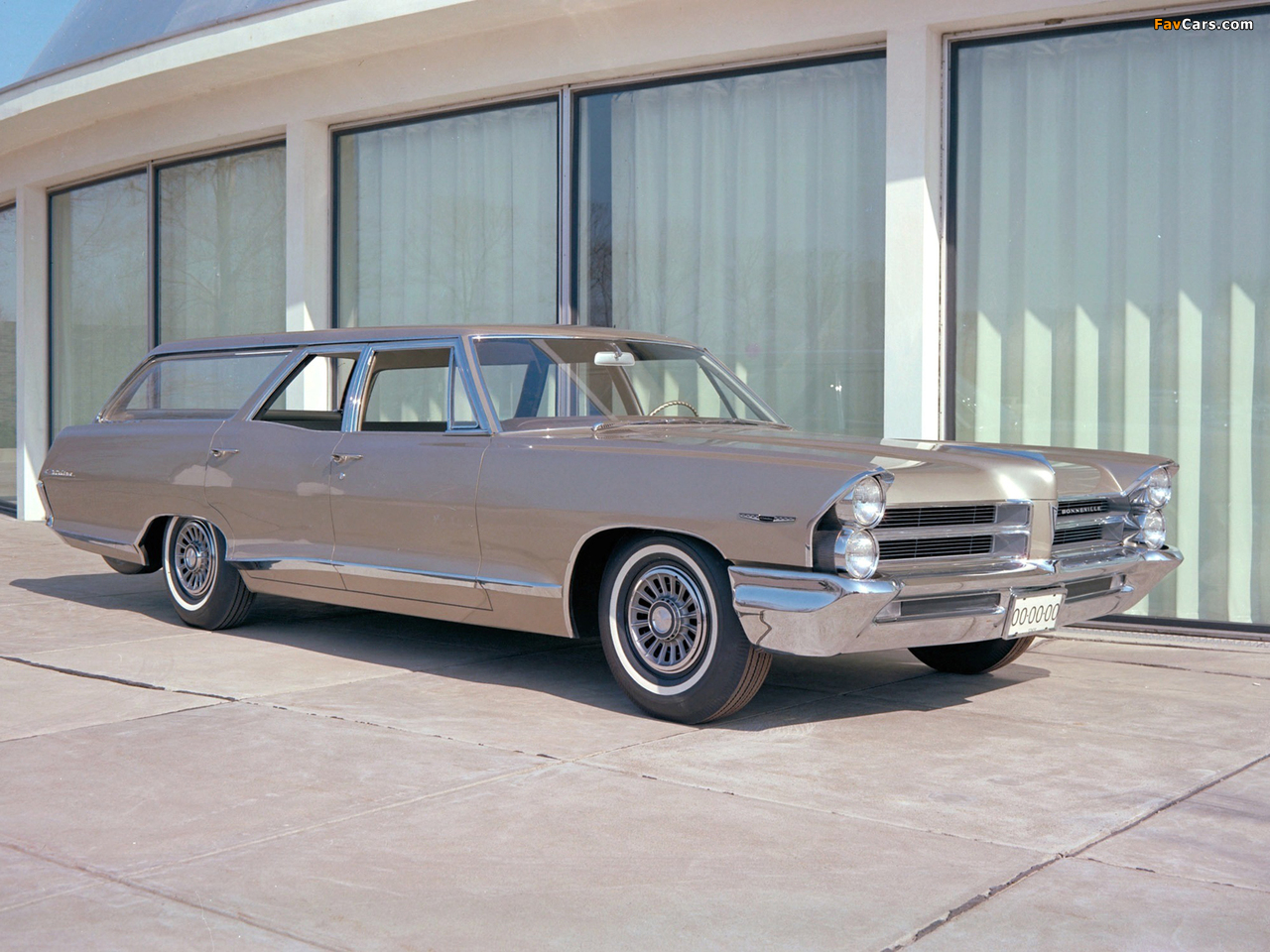 Pontiac Bonneville-Catalina Safari Station Wagon Prototype 1965 photos (1280 x 960)